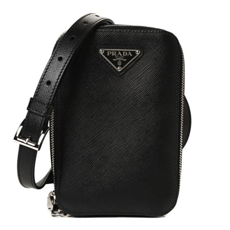 prada harness bag|PRADA Saffiano Harness Crossbody Travel Pouch .